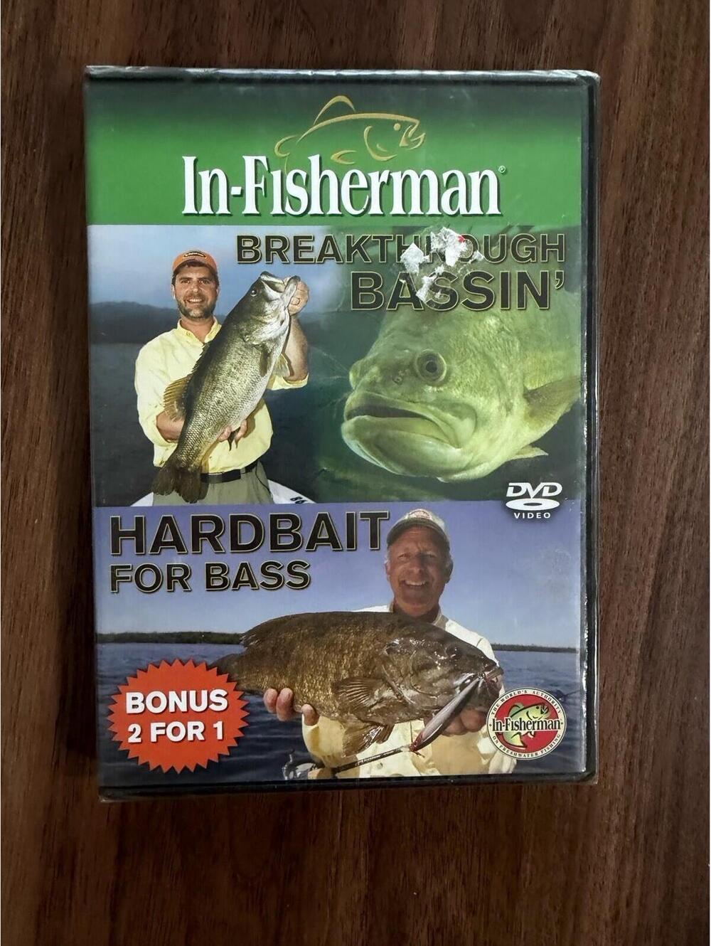 IN-FISHERMAN BREAKTHROUGH BASSIN' / HARDBAIT FOR BASS (DVD) - 2 DISC SET FISHING